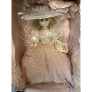 Elise 1655 17" Pink Dress MADAME ALEXANDER Vintage Doll NEW, Box Worn